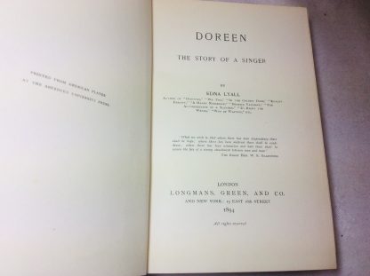 Doreen : the story of a singer - Image 2