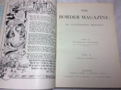 The Border Magazine 1896 -  Volume 1 of the series - Image 2