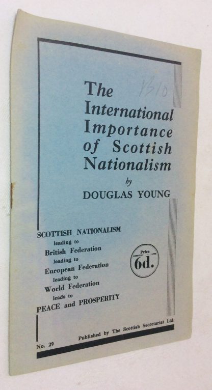The International Importance of Scottish Nationalism