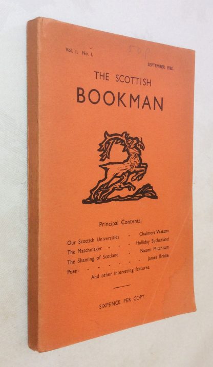 The Scottish Bookman: Volume 1, Number 1 September 1935