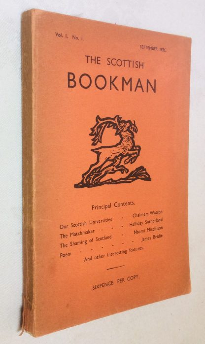 The Scottish Bookman: Volume 1, Number 1 September 1935