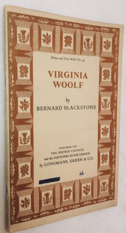 Virginia Woolf. Writers and Their Work No. 33