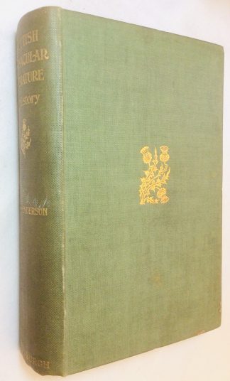 Scottish Vernacular Literature : A Succinct History