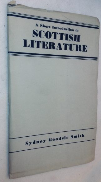 A Short Introduction to Scottish Literature