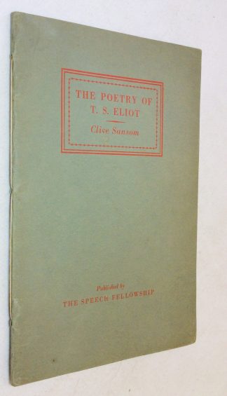 The Poetry of T.S. Eliot