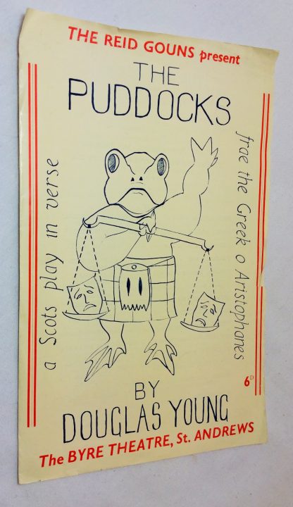 The Puddocks: A Verse Play in Scots from the Greek of Aristophenes