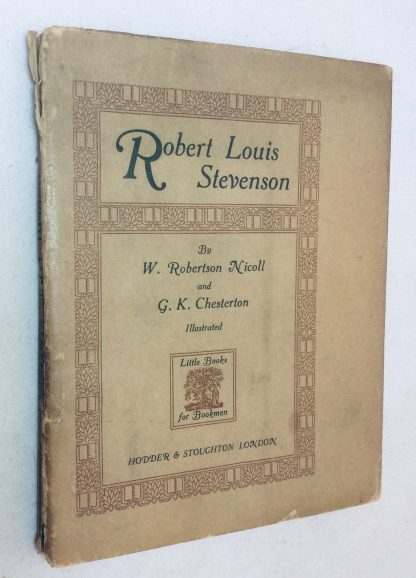 Robert Louis Stevenson [Little Books for Bookmen series]