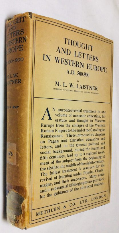 Thoughts and Letters in Western Europe, AD 500-900
