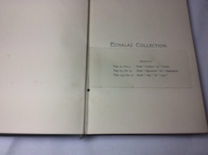 Complete History of the Echalaz Collection. - Image 3
