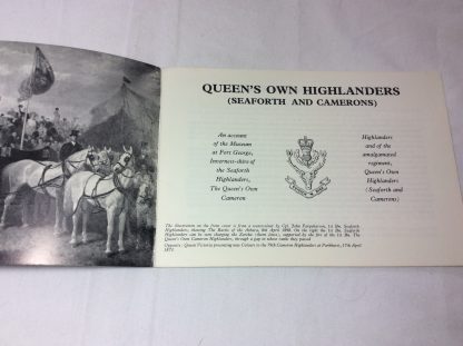 Regimental Museum of the Queen's Own Highlanders (Cameron and Seaforth) - Image 2