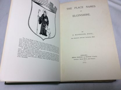 The Place Names of Elginshire - Image 2
