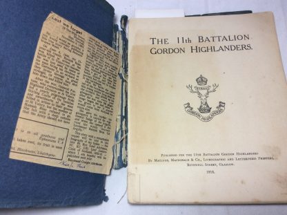 The 11th Battalion Gordon Highlanders, 1914-1916 - Image 2