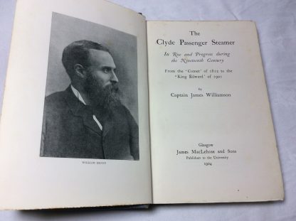 The Clyde Passenger Steamer: Its Rise and Progress during the Nineteenth Century: From the Comet of 1812 to the King Edward of 1901 - Image 2