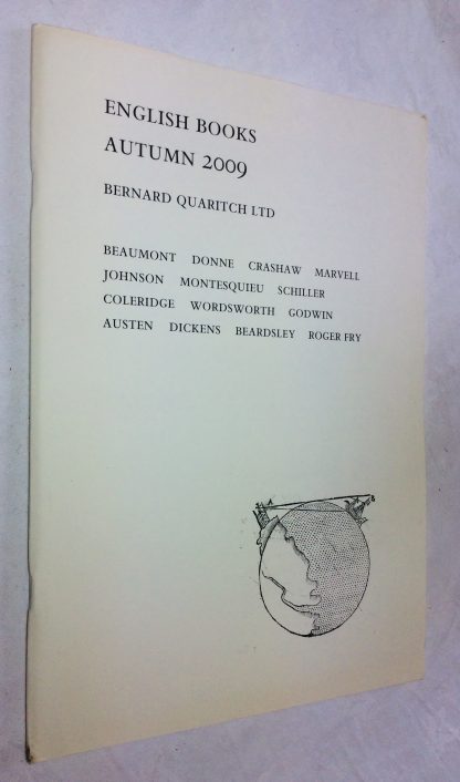 English Books, Autumn 2009 Bernard Quaritch Ltd