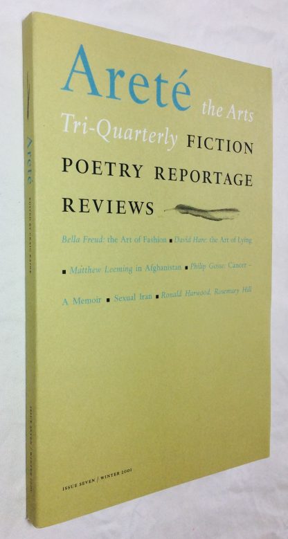 Arete: the Arts Tri-Quarterly Issue 7, Winter 2001