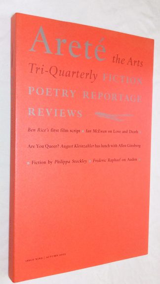 Arete: the Arts Tri-Quarterly Issue 9, Autumn 2002
