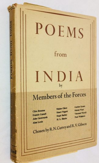 Poems From India by Members of the Forces