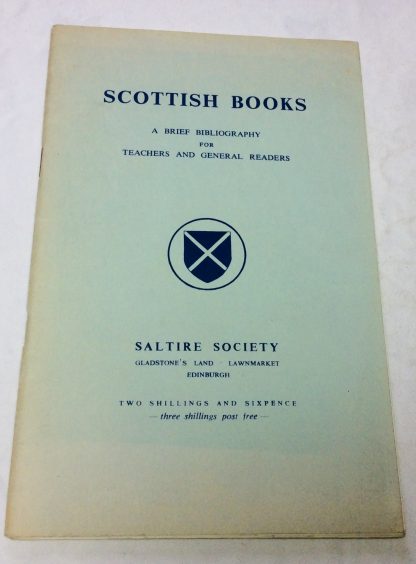 Scottish Books: A Brief Bibliography