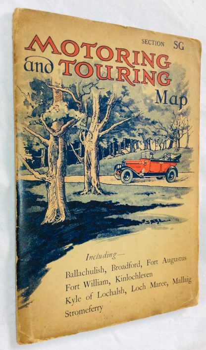Motor and Touring Map SG (Fort William, Mallaig etc)