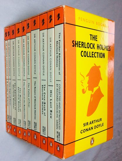 THE SHERLOCK HOLMES COLLECTION - Penguin Box Set, VG 10 paperback volumes