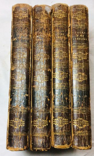 Tales of My Landlord Third Series Collected and arranged by Jedediah Cleishbotham Schoolmaster and Parish-Clerk of Gandercleuch [4 volumes complete]
