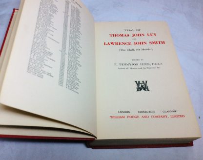 The Trial of  Thomas John Ley and Lawrence John Smith (The Chalk Pit Murder)  (Notable British Trials) - Image 2