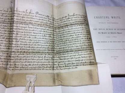 Charters, Writs and Public Documents of the Royal Burgh of Dundee, the Hospital and Johnston's Bequest, 1292-1880: With Inventory of the Town's Writs Annexed - Image 3