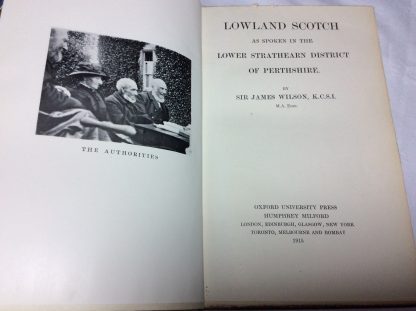 Lowland Scotch as Spoken in the Lower Strathearn District of Perthshire - Image 2