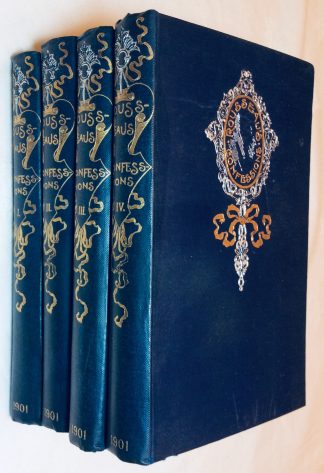 The Confessions of Jean-Jacques Rousseau (4 Volumes)