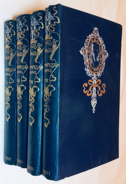 The Confessions of Jean-Jacques Rousseau (4 Volumes)