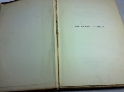 The Journal to Stella, edited with introduction by George A. Aitken - Image 2