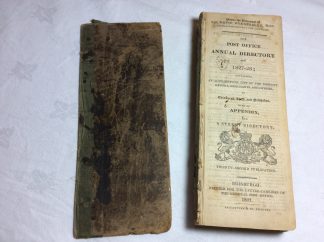 The Post Office Annual Directory for 1827-28; containing an Alphabetical List of the Nobility, Gentry, Merchants and others in Edinburgh, Leith & Newhaven.