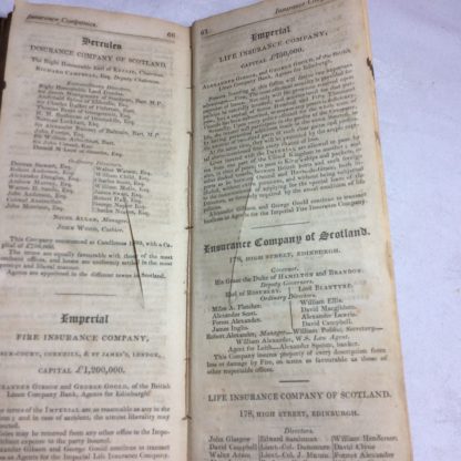 The Post Office Annual Directory for 1827-28; containing an Alphabetical List of the Nobility, Gentry, Merchants and others in Edinburgh, Leith & Newhaven. - Image 10