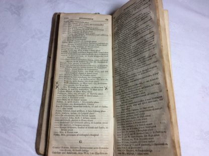 The Post Office Annual Directory for 1827-28; containing an Alphabetical List of the Nobility, Gentry, Merchants and others in Edinburgh, Leith & Newhaven. - Image 8
