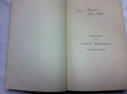 Selections from the Poetical Works of Robert Browning, First and Second Series [2 volumes] - Image 3