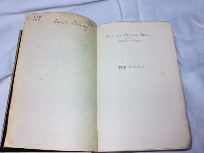 The Grouse (Fur and Feather Series, edited by Alfred E.T. Watson) - Image 2