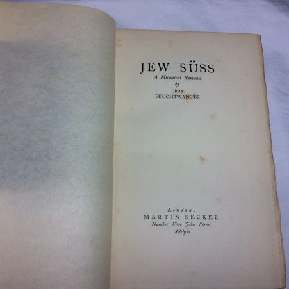 Jew Suss: A Historical Romance - Image 6