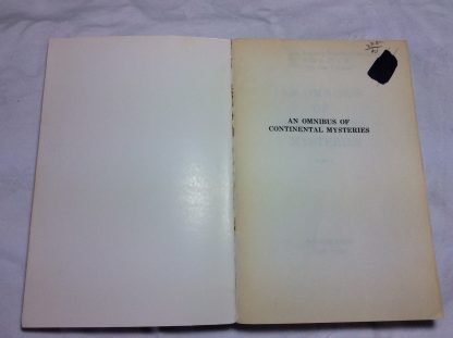An Omnibus of Continental Mysteries Volume VIII Part I - Image 4