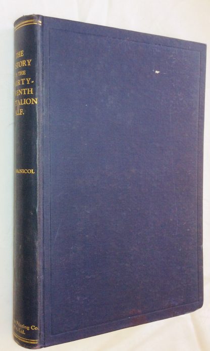 The Thirty-Seventh: History of the Thirty-Seventh Battalion AIF