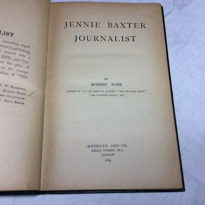 Jennie Baxter, Journalist - Image 2