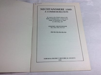 Nechtansmere 1300: A Commemoration - An Essay on the Pictish Victory Fought at Dunnichen in Angus - Image 2
