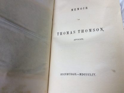 Memoirs of Thomas Thomson, Advocate - Image 2