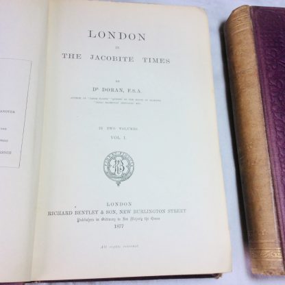 London in the Jacobite Times (in 2 Volumes) - Image 3