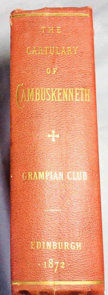 The Cartulary of Cambuskenneth.  [REGISTRUM MONASTERII S. MARIE DE CAMBUSKENNETH A.D. 1147 - 1535] - Image 4