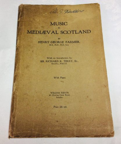 Music in Mediaeval Scotland