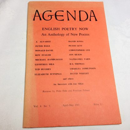 Agenda: Vol. 4, No. 1 - Ted Hughes, Elizabeth Jennings etc.