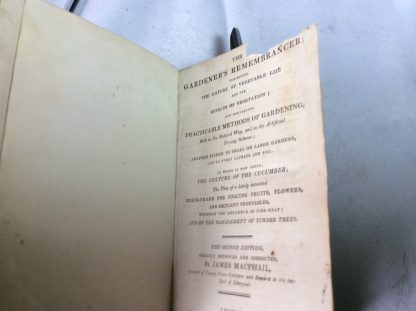 The Gardener's Remembrancer Throughout the Year, Exhibiting the Newest and Most Improved Methods of Manuring, Digging, sowing, Planting, Pruning and Training; the natures of Earth, water, Heat, air, and Climate, Best Adapted for the Culture of Plants - Image 7