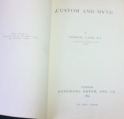 Custom and Myth - Image 2