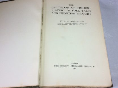 The Childhood Of Fiction: A Study Of Folk Tales And Primitive Thought - Image 2