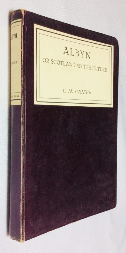 Albyn, or Scotland of the Future